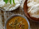 Vendhaya Keerai Kara Kuzhambhu | Methi Leaves South Indian Curry