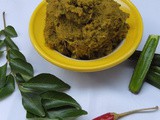 Adamant Creeper Chutney/Pirandai Thogayal