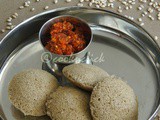 Barley, Black Urad Dal Idli