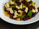 Black Chickpeas & Cheese Salad