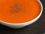 Carrot,Cumin and Ginger Detox Soup