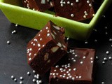Cashew Dark Chocolate Fudge
