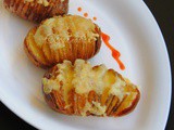 Cheesy Hasselback Potatoes