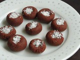 Chocolate Coconut Peda/Chocolate Dhoodh Peda/Chocolate Coconut Milk Fudge