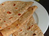 Cumin Flavored Tofu Paratha/Tofu Paratha with Cumin seeds