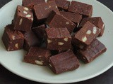 Dark Chocolate Almond Fudge