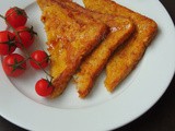 Eggless Cinnamon French Toast