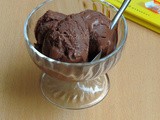 Eggless Dark Chocolate Icecream