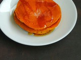 Eggless Mango Buttermilk Pancake