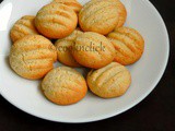 Eggless Walnut Butter Cookies