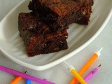 Fudgy Jam Brownies