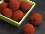 Homemade Dark Chocolate Truffles