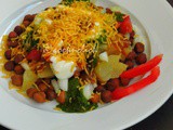 Kala Chana Chaat/Chickpeas Chaat