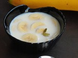 Kelyache Shikran/Maharashtrian Kelichi Shikran/Easy Banana Milk Dessert