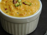 Kesar Milk Halwa/Saffron Milk Halwa