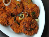 Leek Masal Vada/Leek Channadal Fritters/Leek Paruppu Vadai