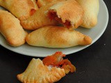 Mini Baked Veg Pizza Empanadas