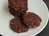 No Bake Oats Chocolate Cookies