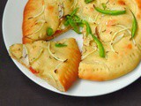 Onion & Bellpepper Cheese Flatbread