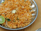 Paruppu Podi Idli Upma/Idli Upma with Dal Spice Powder