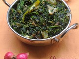 Ponnanganni Keerai Poriyal/Sauteed Dwarf Copperleaves/Dwarf Copperleaf Greens Stir-fry