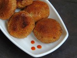 Potato-Moongdal Cutlet/Vegan Dal Cutlet