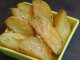 Potato Wedges with Cheese