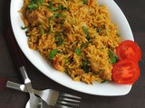 Pressure Cooker Yogurt Chicken Biriyani