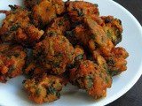 Sanna Pakora/Sindhi Onion Pakoras