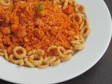 Schzewan Chickpeas Rice