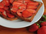 Strawberry Nutella Toast