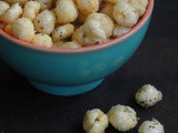 Sugar Coated Puffed Lotus Seeds/Sweet Makhana