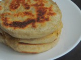 Tawa Whole Wheat Aloo Kulchas/Tawa Potato Kulchas