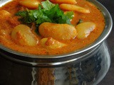 Vegan Butterbeans Tomato Kurma/Butterbeans Thakkali Masala Kurma