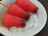 Vegan Cherry Popsicles