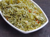 Vegan Mint Vegetable Pulao