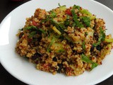 Vegan Quinoa & Black Beans Tabbouleh Salad