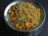 Vegan Sweetcorn & Bellpepper Pulao