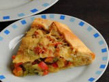 Vegetable Cheese Galette