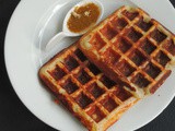 Vegetable Idly Waffle/Waffle with Idly Batter