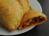 Vegetarian Bolognese Calzone/Vegetarian Ragu Alla Bolognese Calzone