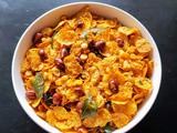 Spicy Cornflakes Mixture (No-deep fry Mixture)