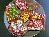 Sprinkle Chocolate Bark (Easy Holiday Treats)