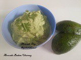 Avocado Almond Chutney