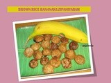 Brown Rice Banana Kuzipaniyaram