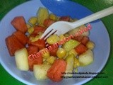 Channa melon salad (for babies)