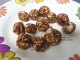 Cooking without Fire Dates and Goji berry Healthy Ball