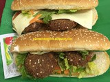 Dill Leaves Falafel Sandwich with Kuboos and Samoon