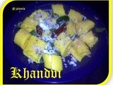 Khandvi  Gujarati Farsan - snc Challenge - 7