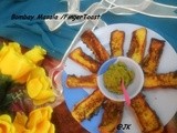 Masala Finger Toast/Bombay Finger Toast